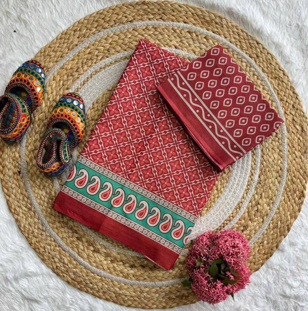 Lakhani lavynya cotton Saree manufacturers in Surat